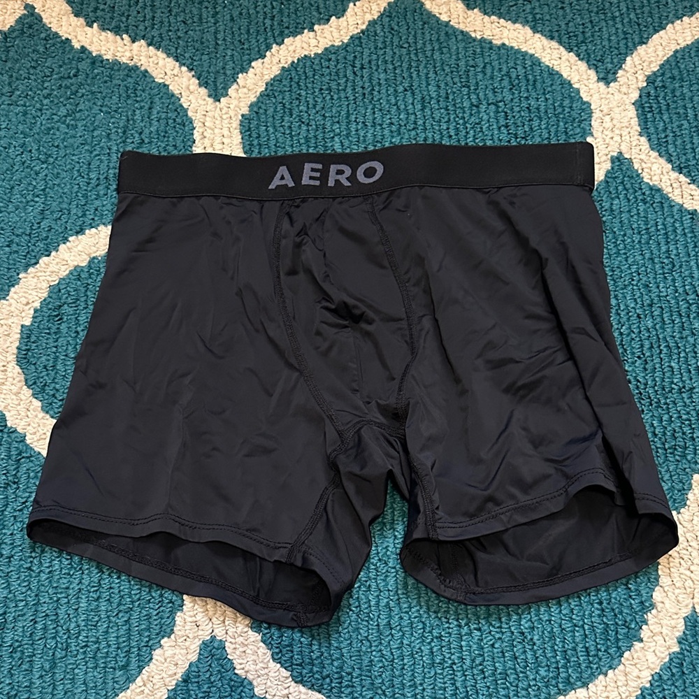 Aeropostale Men’s Black Boxer Briefs Size Large